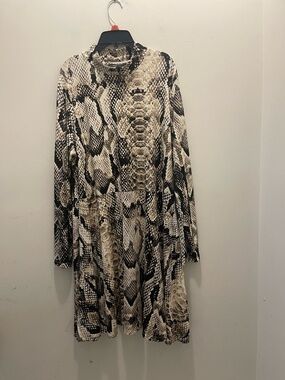 Karen Millen Snake Print Dress NWT